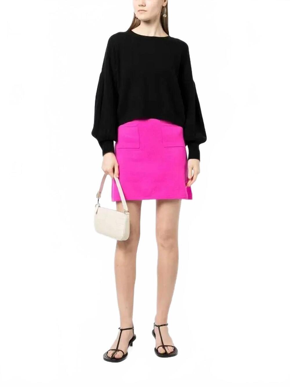 NEW CRUSH CASHMERE molly mini skirt in pink